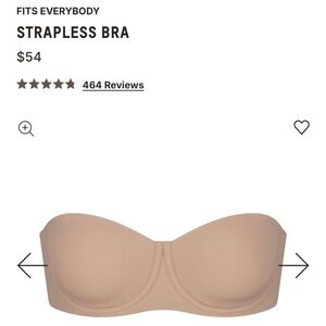 Skims fits everybody strapless bra